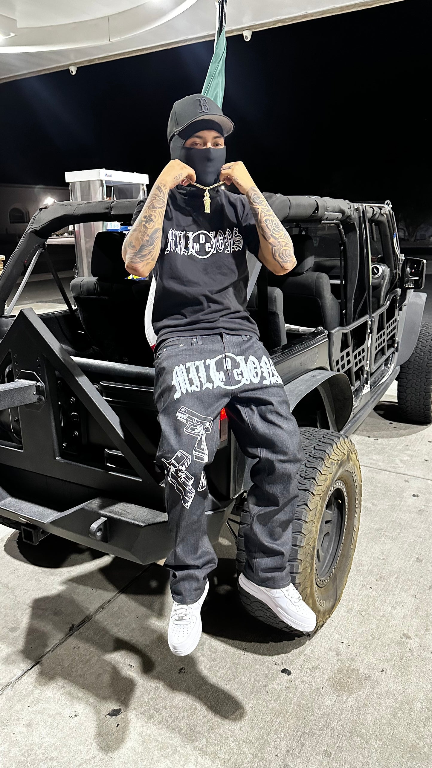 ‘TWIN GLOCKS’ Jeans